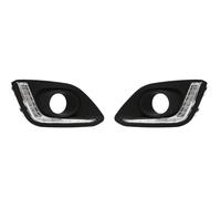 IUKMR Feux De Circulation Diurne Pour Suzuki Pour Swift 2014 2015 2016 Voiture LED Feux Diurnes Antibrouillard DRL Pare-chocs Lampe De Conduite(DRL Only)