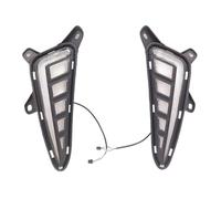 IUKMR Feux De Circulation Diurne Pour Toyota Pour C-HR Pour CHR 2016-2019 Voiture LED Feux Diurnes DRL Avec Clignotant Jaune Dynamique Antibrouillard(Blanc)