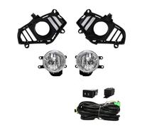 IUKMR Feux De Circulation Diurne Pour Toyota Pour RAV4 2018 2019 2020 2021 2022 Feux Diurnes Antibrouillard Lunette Pare-chocs Conduite 12V(Halogen Fog)