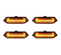 IUKMR Feux De Circulation Diurne Pour Toyota Pour Tacoma Pour TRD Sport 2024 Avant Grille D'avertissement DRL Feux Diurnes Du Jour LUMIÈRES DE GRILLE LED(Yellow,Clear Shell)