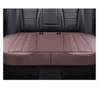 IUKMR Housses De Siège pour Toyota pour Corolla pour Yaris pour Prius pour Vios pour Kluger pour Rush pour Avalon Housse De Siège Auto en Cuir Synthétique Intérieur De Voiture(Coffee Rear Seat)