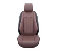 IUKMR Housses De Siège pour Toyota pour Corolla pour Yaris pour Prius pour Vios pour Kluger pour Rush pour Avalon Housse De Siège Auto en Cuir Synthétique Intérieur De Voiture(Coffee 1 Seat)