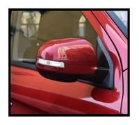 IUKMRT Complet Rétroviseur Extérieur pour Mitsubishi pour ASX 2016-2020 | Ensemble De Rétroviseur Électrique Pliant + Chauffage + Lumière LED À 9 Broches(Red-Right Side J)