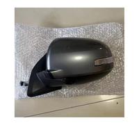 IUKMRT Complet Rétroviseur Extérieur pour Mitsubishi pour ASX 2016-2020 | Ensemble De Rétroviseur Électrique Pliant + Chauffage + Lumière LED À 9 Broches(Grey-Left Side C)
