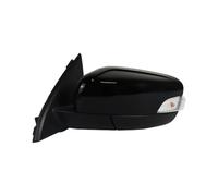 IUKMRT Complet Rétroviseur Extérieur pour Volvo XC60 XC-60 2008-2013 | Clignotant Chauffant LED Clignotants Lampe Indicateur De Recul Rétroviseur De Voiture Assy(14 Wires Left G)