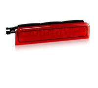 IUKMRT Feu Stop Arrière High Tail Third Pour VW Pour Caddy 2004-2015 Troisième 3ème Feu Stop Arrière Haut Niveau Central 2K0945087C Lampe D'arrêt Ampoules De Lumière LED Voiture(Red Lens)