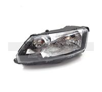 IUKMRT Feux Avants Auto pour Skoda pour Rapid 2013-2017 Phare Lampe Frontale Ensemble De Lumière Avant Phare Principal(Gauche)
