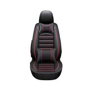 IUKMRT Housse Siege Voiture pour Chevrolet pour Cruze pour Blazer pour Captiva pour Camaro pour Aveo pour Malibu pour Equinox Housse Siège Auto Universelle(K Black Red 5 Seat)