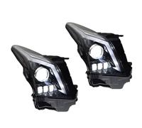 IUKMRT Projecteur Principal auto Pour Cadillac pour ATS 2013 2014 2015 2016 2017 2018 2019 phare LED lentille projecteur lampe frontale avant DRL Signal dynamique feux voiture Voiture Phares(B)