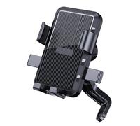 IUKMRT Support Navigation Moto Support Téléphone Portable Moto Guidon Clip Extérieur Vélo avec Parapluie(Rearview Type)
