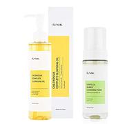 iUNIK Calendula Complete Cleansing Oil, 200ml + iUNIK Centella Bubble Cleansing Foam, 150ml