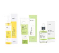 iUNIK Calendula Complete Cleansing Oil, 200ml + iUNIK Tea tree Relief Serum 50ml + iUNIK Centella Calming Gel Cream 60ml