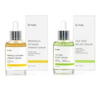 iUNIK Propolis Vitamin Synergy Serum, 50ml + iUNIK Tea tree Relief Serum 50ml