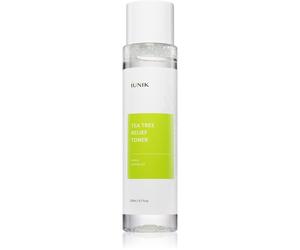 iUnik Tea Tree lotion tonique apaisante pour peaux sensibles sujettes à l'acné 200 ml