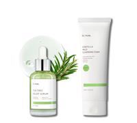 iUNIK Tea tree Relief Serum 50ml + iUNIK Centella Mild Cleansing Foam, 120ml