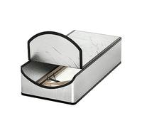 Iunipusy Housse d'isolation pour escalier de grenier, isolation de porte de grenier à économie d'énergie, réfléchit 95 % de la chaleur rayonnante, accès facile grâce à la fermeture éclair, 63,5 x