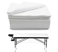 Iunipusy Lot de 100 draps jetables pour table de massage, en tissu non tissé, 80 x 180 cm, pour tables de massage, pour salon de massage, spa, tatouage