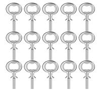 Iunipusy Lot de 15 décapsuleurs de Noël vierges - Pour tout projet de tournage, faciles à utiliser et de qualité durable, 500228591