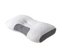 IUNSER Coussin orthopédique anti-ronflement - Oreiller ergonomique - Pour dormir sur le côté et le dos - En mousse à mémoire de forme - Coussin de soutien de la nuque - Coussin de positionnement
