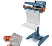 IUokLU Machine à sceller les sacs verticaux à pédale automatique - Scellant électromagnétique en plastique - Pour sceller les sacs en PVC - Feuille d'aluminium et feuille de cuivre - 800 mm