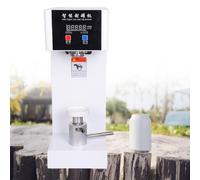 IUokLU Machine semi-automatique de scellage de bouteilles en verre, 5 pièces/min, scellage rapide, pour lait, thé, café, tasse scellée - blanc-220 (blanc 220)
