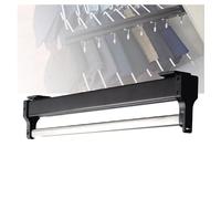 IUokLU Porte-Pantalons Coulissant,Cintre Extensible 30-60 Cm,Tringle De Rangement pour Penderie,Dressing Ou Meuble De Salle De Bain,Gain De Place,Capacité De Charge 25 Kg(500 Mm)