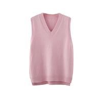 IUokLU Pull en Tricot Ample pour Femme Gilet Pull Gilet ...,Rose-XS