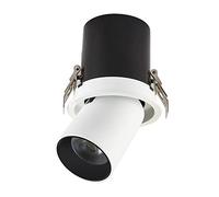 IUokLU Spot LED Rotatif sans canule de 25 à 45 Pouces 7 W 10 W 15 W 20 W 25 W rétractable éclairage LED encastrable réglable plafonnier Globe oculaire IRC >,20 W-3000 k