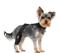 IUOUTG Atipport De Genoux pour Chien, Attelle Acl pour Les Chiens Support De Jambe ArrièRe, Alternative à CôNe De Chien avec Collier SuppléMentaire Et Stabilisateur BilatéRal pour Les Grands Chiens