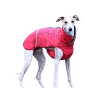 IUOUTG Greyhound Manteau Chaud d'hiver pour Chien en Polaire Épaisse Réfléchissante avec Col Haut Et Anneau en D Imperméable pour Chien De Grande Taille