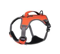 IUOUTG Harnais pour Chien Anti-évasion Grand Harnais pour Animaux de Compagnie avec Sacs de Selle Sac à Dos réglable Harnais pour Chien Complet Harnais de Sport pour Animaux de Compagnie