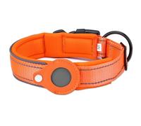 IUOUTG Jour aérien Collier Chien pour Chiot Réfléchissant Jour aérien Pet Chat Positionnement Collier avec Boucle Métallique