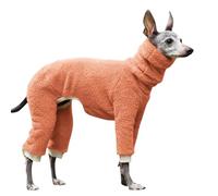 IUOUTG Manteau Chaud à Col Roulé pour Chien, Combinaison en Laine Polaire pour Chien Whippet, Pull-Over éPais pour Animaux De Compagnie, Chaussons pour LéVrier Italien.