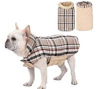 IUOUTG Manteau De Chien Réversible pour Grandes Races, Veste De Temps Froid Imperméable pour Chien, Vêtements Chauds pour Animaux De Compagnie Toutes Les Saisons pour Les Voyages De Randonnée