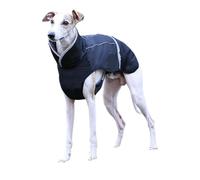 IUOUTG Manteau d'hiver pour Chien avec Bande Réfléchissante, Veste Chaude Doublée en Polaire pour Chien Whippet avec Trou De Harnais Et Sangles De Jambe Élastiques pour Lévrier Italien