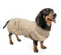 IUOUTG Manteau d'hiver pour Chien Teckel, Gilet Chaud pour Chien, Veste De Neige avec Poche Rembourrée pour Petits Chiens, Veste D'extérieur Légère pour Chiot Teckel pour Temps Froid