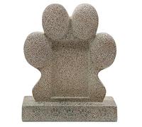 IUOUTG Personnalisé Chien de Compagnie Photo commémorative Cadre Résine Créative Simulation Monument Jardin Pierre Souvenir pour la Perte de Chien