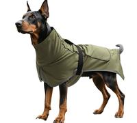 IUOUTG Robe À Pluie Imperméable Réglable pour Chien, Veste De Pluie Réfléchissante Légère pour Animaux De Compagnie, Combinaison Sèche De Couverture Respirante pour Les Grands Chiens en Plein Air