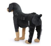 IUOUTG Support De Support De Jambe Arrière De Chien, Support De Genou Réfléchissant De Chien pour Les Blessures De L'ACL avec Charnière, Empêcher La Lèche Manche De Protection De Récupération