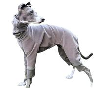 IUOUTG Vêtements Greyhound Italien pour Chiens Moyens Cou De Tortue Chien Extensible Onesie Coton Doux Chaud Animal De Compagnie Pyjamas Tenues pour Combinaison Whippet