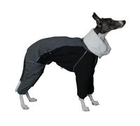 IUOUTG Winter Dog Warm Coats for Large Dogs Full Body Fleece Dog Coat Jackets for Greyhound Turtleneck Waterproof Four-Legged Dog Winter Clothes for Whippet Dogs