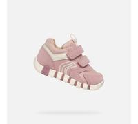 Geox Iupidoo Infant Trainers Rose EU 24 Filles