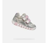 Geox Garçon Fille B Iupidoo Girl A Basket, Silver Pink, 26 EU