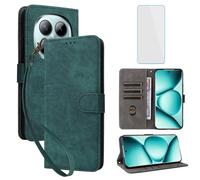IUQXU Étui portefeuille pour Xiaomi Redmi Note 15 Pro Plus 5G/Poco M8 Pro 5G avec protecteur d'écran [blocage RFID] Béquille Coque de téléphone portable pour Redmi Note15 Pro+ Note15Pro+ Xiaomi Poco