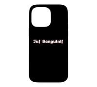 Ius Sanguinis Principe de Descente Citoyenneté Nationalité Coque pour iPhone 14 Pro Max