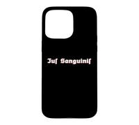 Ius Sanguinis Principe de Descente Citoyenneté Nationalité Coque pour iPhone 15 Pro Max