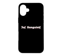 Ius Sanguinis Principe de Descente Citoyenneté Nationalité Coque pour iPhone 16 Plus