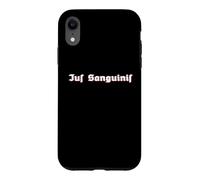 Ius Sanguinis Principe de Descente Citoyenneté Nationalité Coque pour iPhone XR