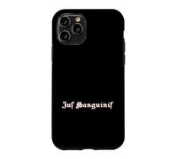 Ius Sanguinis Principe de Descente Nationalité Citoyenneté Coque pour iPhone 11 Pro
