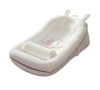iuscacey Coussin Anti-Reflux pour Bébé - Lit Lounge pour Nourrisson Réglable sur 4 Niveaux pour Soulagement des Coliques et Régurgitations - Coussin de Modelage de la Tête (0-2 Ans, Blanc),A